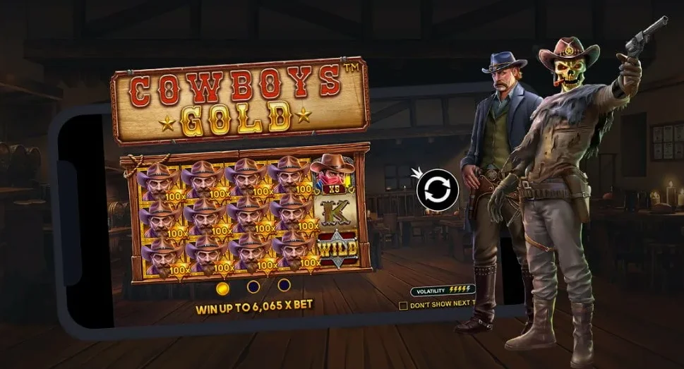 Cowboys Gold огромный выигрыш